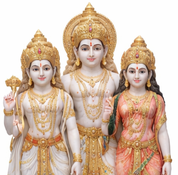 Marble Ram Moorti